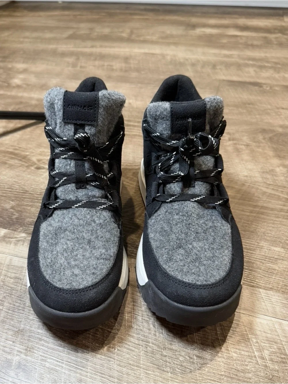 Airhas Women's Winter Warm Snow Boots Comfortable Water-Resistant size 10